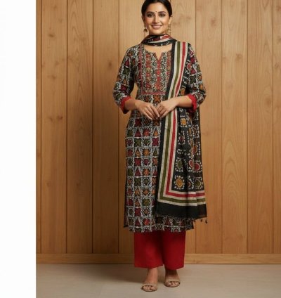 Women’s Premium Printed Kurta Set with Dupatta | Ethnic Designer Suit | Daily & Festive Wear